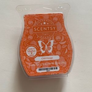 Chili Mango Scentsy wax melt bar NEW